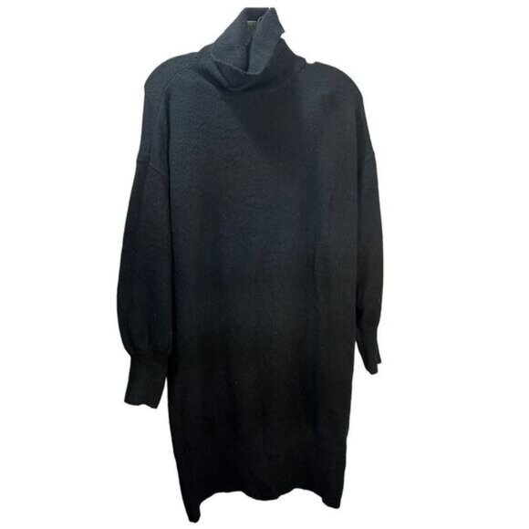 NWOT Turtleneck Sweater Bodycon Midi Dress Large - Picture 1 of 5